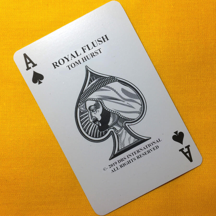 cover art / royal flush / 2019 - (tom hurst)